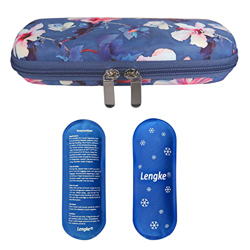 EVA Insulina Custodia di raffreddamento da viaggio Leggero Durevole Pacchetti da viaggio compatti con 2 impacchi di ghiaccio per forniture di insulina en oferta