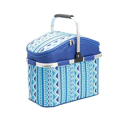 KALUO Gaojinlong Store Cestino da Picnic Pieghevole da 26 Litri, Borsa Termica for Il Pranzo, Borsa da Picnic all'aperto, for generi Alimentari, Kayak