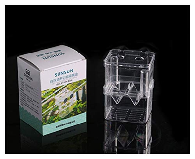 Sun Yunshui Serbatoio Barilotto Fritto Uovo Tropicale di Fish State Statale Generale Isolamento Box Broker Gioventù Movimentazione Acrilica (Colore : 