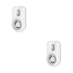 ICDKOYK 2 Set di Ventilatore portatile Ventilatori di raffreddamento ad indossabili con clip Picnic all'aperto Bianco precio