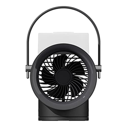 NOBANA GANMEI Ventola di Raffreddamento Portatile USB Mini Condizionatore d'Aria 4000MAh 350ML Ventola di Raffreddamento 120 Gradi Grandangolare per L en oferta