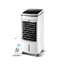 Evaporative Air Cooler with Remote Control LED Timer Ioniser 3 Speeds 3 Wind Settings Oscillation Cooling Humidifier Function. precio