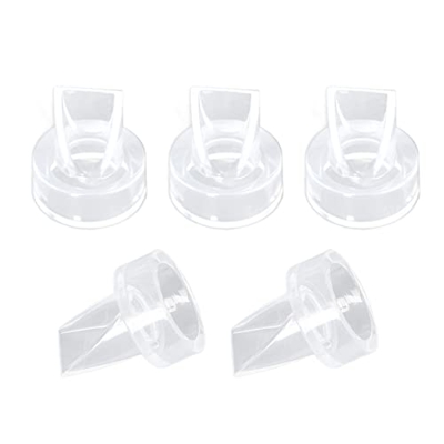 5 pezzi accessori per tiralatte Valvole a becco d'anatra in silicone Kit di ricambio per valvole a becco d'anatra Valvola per tiralatte in silicone pe