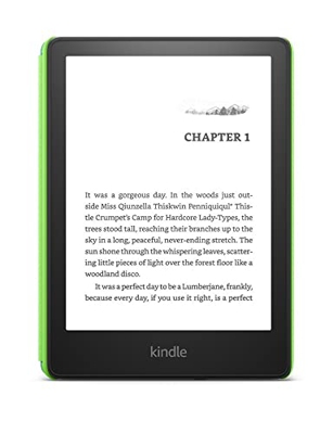 Amazon Kindle- Paperwhite Kids 8GB Black/Emerald Forest Dispositivi di lettura elettronici, Multicolore (696089)