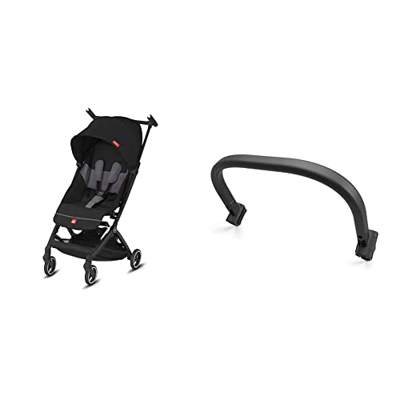 gb Gold Passeggino Pockit+ All-City, 0-22 kg, Dalla Nascita a circa 4 anni, Fashion Edition, Velvet Black & 620000007 Barra Paraurti per il Passeggino