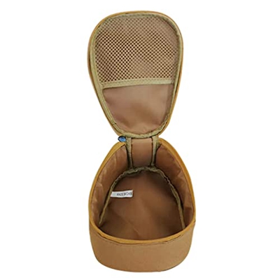Colcolo Borsa Portaoggetti Portatile per Esterni, Borsa per Utensili Leggera, Contenitore per Utensili da Cucina da Picnic, T, Cachi, 7,8 cm x 14 cm x