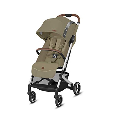 gb Gold Passeggino Qbit+ All-City, 0-22 kg, Dalla Nascita a circa 4 anni, Collezione Fashion, Vanilla Beige