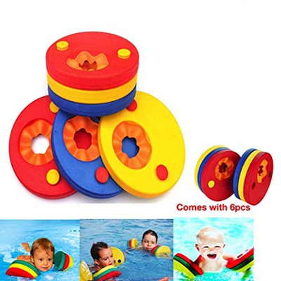 kaianda - braccioli Bambino Dischi galleggianti, bracioli per Mare Bambini, ausili per Il Nuoto, Dischi per Il Nuoto per Bambini 6 Pezzi.