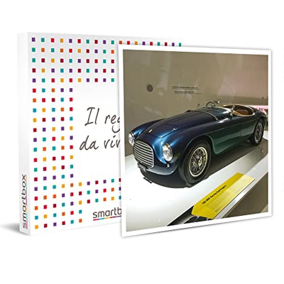 smartbox - Cofanetto Regalo - alla Scoperta del Mito Ferrari: 1 Ingresso al Museo Enzo Ferrari di Modena per 1 Adulto - Idee Regalo Originale