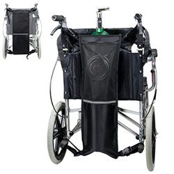 ROOMRA Serbatoio di Ossigeno Carrier Bag Adatto sedie a rotelle, bombola di Ossigeno Borsa con Striscia Riflettente, Durevole Serbatoio di Ossigeno Za en oferta