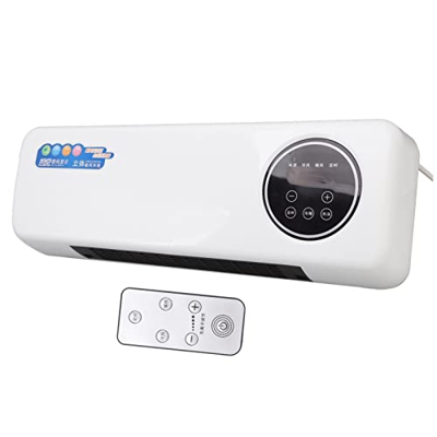Condizionatore D'Aria Portatile, 2000W Condizionatore D'Aria per Riscaldamento a Parete con Telecomando PTC Condizionatore D'Aria Elettrico a Riscalda