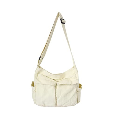 RIBVA Crossbody Bags for Women Men with Bottle Holder, Waterproof Shoulder Bag Travel Purses And Handbag, Portable Tote Lunchbox with Handle Belt (Col