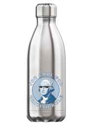 Generic Too Cool for British Rule Thug Life George Washington Bottiglia d'Acqua Termica isolata sottovuoto Argento características