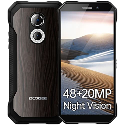 DOOGEE S61 Pro (2022) Rugged Smartphone 6GB+128GB, 48MP+20MP Visione Notturna,6.0" Telefono Indistruttibile, 5180mAh Cellulare Antiurto, Smartphone Im