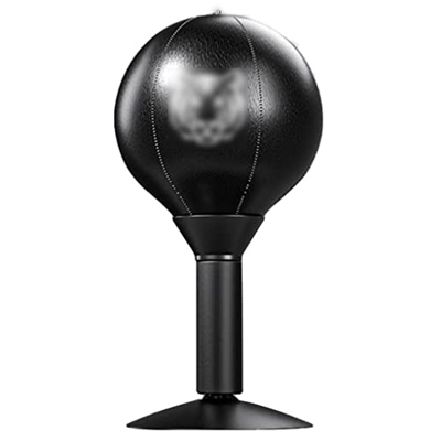 Desktop Punch Bag, Vertical Boxing Speed Ball Stress Buster Relief Aspirazioni alla Scrivania per Il Lavoratore D'ufficio Adulti Bambini Casa Bambini 