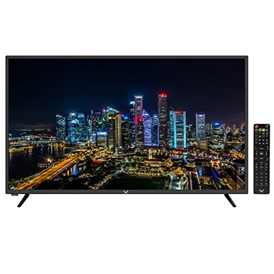 MAJESTIC TVD 240 S2 LED V1 - Televisore LED FULL HD da 40", DVB-T/T2 HD e DVB-S/S2 HD, HEVC MAIN 10, Telecomando, USB, nero