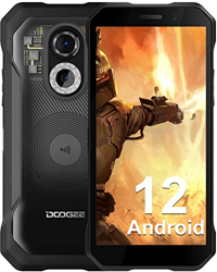 Android 12 DOOGEE S61 Pro Rugged Smartphone, 6 GB + 128 GB, 6.0" HD+, 48MP AI Fotocamera Principale 20MP Night Vision Camera, 5180 mAh, Telofono Cellu en oferta