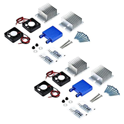 Pasotim 2 Set Mini Condizionatore D'Aria Kit DIY Termoelettrico di Raffreddamento Un Refrigerazione Peltier características