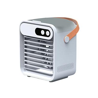 FUUIE Ventilatore Portatile per Aria Condizionata Mini Condizionatore d'Aria Purificatore Umidificatore Desktop USB Ventola di Raffreddamento 'Aria Ra
