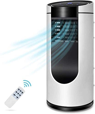 OMIAJE Condizionatore d'Aria Portatile 3 in 1 Silenzioso Personale ad Aria radiatore for evaporazione Mobile di LED Visualizza Il Telecomando zhengyal