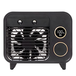 ENERRGECKO Mini Condizionatore d'Aria Condizionatore d'Aria Portatile con Luce Notturna Ventilatore di Raffreddamento con Spray per Ventola di Raffred en oferta
