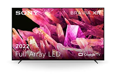 Sony XR-75X90K - 75 Pollici - BRAVIA XR - Full Array LED – 4K Ultra HD – High Dynamic Range (HDR) – Smart TV (Google TV) – Modello 2022, nero