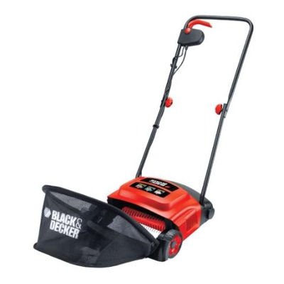 Tosaerba Elettrico Nera e Rossa Plastica 600 W GD300-QS
