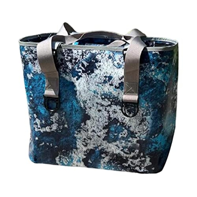 LOVIVER Cestino da Picnic Resistente all'Acqua Borsa da Pesca Pieghevole Borsa da Picnic Portatile per attività all'aperto Escursionismo Campeggio, Bl