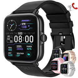 Smartwatch Orologio Intelligente per Le Donne Uomini, Rispondi Bluetooth alle Chiamate Chat Vocale Tracker di Fitness con Monitoraggio della Frequenza precio