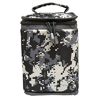 Mgichoom Borsa portaoggetti Mimetica,Organizzatore di Borsa Pieghevole - Borsa Riutilizzabile per la conservazione degli Alimenti da Picnic per Il Cam