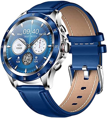 Smartwatch con Schermo HD Entra Bluetooth Orologi Frequenza cardiaca Temperatura corporea Pressione sanguigna Ossigeno Regalo Smart Watch,C