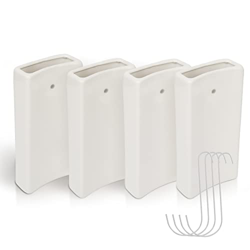 Tubiaz 4 umidificatori per termosifoni, in ceramica, per il riscaldamento, per tutti i tipi di riscaldamento en oferta