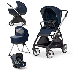 Passeggino marca inglese Modello System Quattro Electa Darwin Soho Blue características