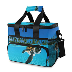 Borsa termica termica termica per il nuoto sul mare, 15 l, borsa termica termica portatile a tenuta stagna, con manico a spalla, per esterni, viaggi,  características