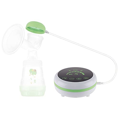 MAM 2in1 Upgrade Set, Tiralatte Da Manuale A Elettrico, color Verde/bianco/trasparente