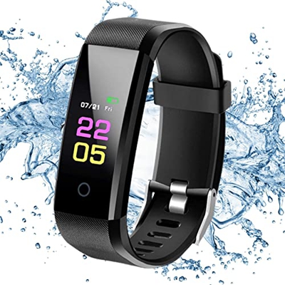 Smartwatch,Orologio Sportivo Con Contapassi Impermeabile Activity Tracker,Donne Uominio Schermo Touch A Colori Con Notifiche Messaggistica Monitoraggi