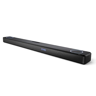 Philips TAFB1/10 Soundbar 7.1.2 Subwoofer wireless integrato, Dolby Atmos, Suono Cinematografico, Bassi Intensi e Profondi, HDMI ARC, Design Ultrasott