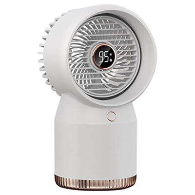 GANMEI Mini Condizionatore d'Aria Ventilatore Raffreddamento Aria USB Condizionatore d'Aria Portatile Ventilatore Refrigerazione per Raffreddamento ad