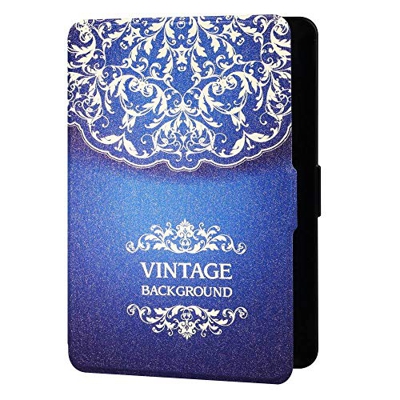 Custodia Stampata Alla Moda Per 6" Nuovissimi Amazon Kindle 8A Generazione 2016, Smart Shell Cover Con Sveglia/Sleep Automatico Per Kindle (8A Generaz