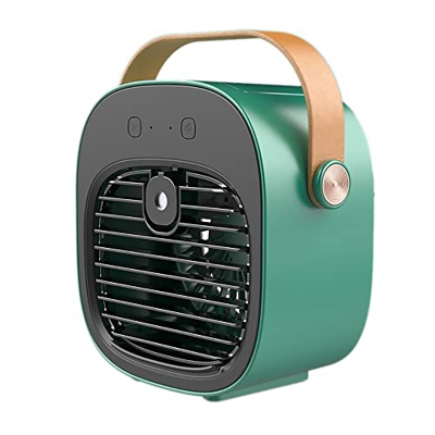 KEXINNUO Portatile Mini Condizionatore d'Aria Desktop Ventola di Raffreddamento Umidificatore Purificatore per Camera Ufficio Casa Camera da Letto Sog