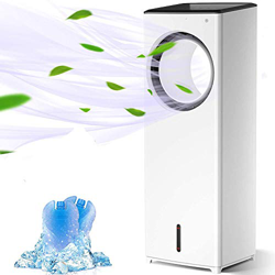 Portable Air Conditioner Air Cooler 4 in 1 Water Fan Eco-Friendly Air Conditioner 3.5L Large Capacity Humidifier 3-Mode Timer with Remote Control características