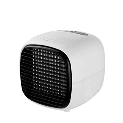 Portable Air Cooler Mini USB Air Conditioner 3 in 1 Small Air Conditioner Cooler And Humidifier for Home Office Kids Bedroom Blue (White) precio