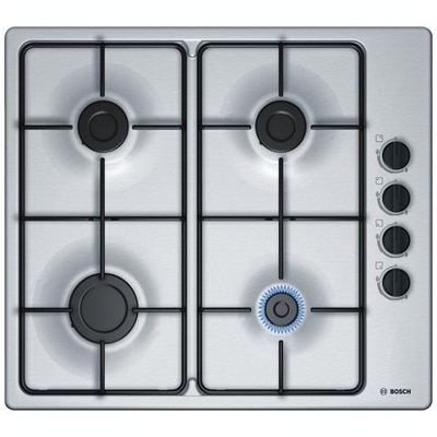 Piano Cottura PBP6B5B80 a Gas 4 Fuochi Gas Colore Inox con FSD