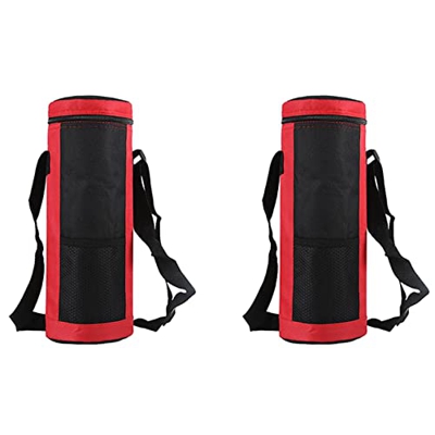 ERmoda 2X Borsa Tote Cooler per Borraccia Borsa Universale per Borraccia per Acqua Borsa Termica Refrigerata Ad Alta capacità Escursionismo da All'Ape