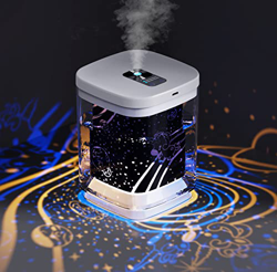 Umidificatore Beioue Mini Umidificatore a Ultrasuoni 1000 ml Umidificatore Silenzioso con luce notturna e due modalità di nebbia regolabile-per Camera en oferta