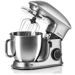 ZEEGMA Planeet Chef, robot da cucina, impastatrice da 2200W, robot multifunzionale, macchina per impastare, mescolatrice con ciotola in acciaio inox d en oferta