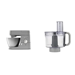 Detalles de la oferta de Kenwood KVC3170S Impastatrice Planetaria Chef, Robot da Cucina Mixer, con Frullatore e Tritacarne & KAH647PL Accessorio Robot da Cucina, Food Processo Kenwood KVC3170S Impastatrice Planetaria Chef, Robot da Cucina Mixer, con Frullatore e Tritacarne & KAH647PL Accessorio Robot da Cucina, Food Processo precio