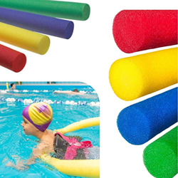 2 pezzi di galleggiamento per piscina da 1,5 m con noodle per bambini, flessibile e forte, supporto per noodle (2 confezioni, colori casuali) precio