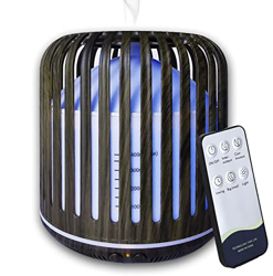 Hantoc Diffusore di Oli Essenziali 400ml, Umidificatore Ultrasuoni Diffusore di Aroma Diffusori Oli Profumati Nebulizzatore Silenzioso Automatico 7 Co precio