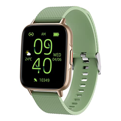 PERONN Smartwatch per Android, fitness tracker con monitoraggio del sonno, promemoria SMS, impermeabile IP67 (verde) en oferta